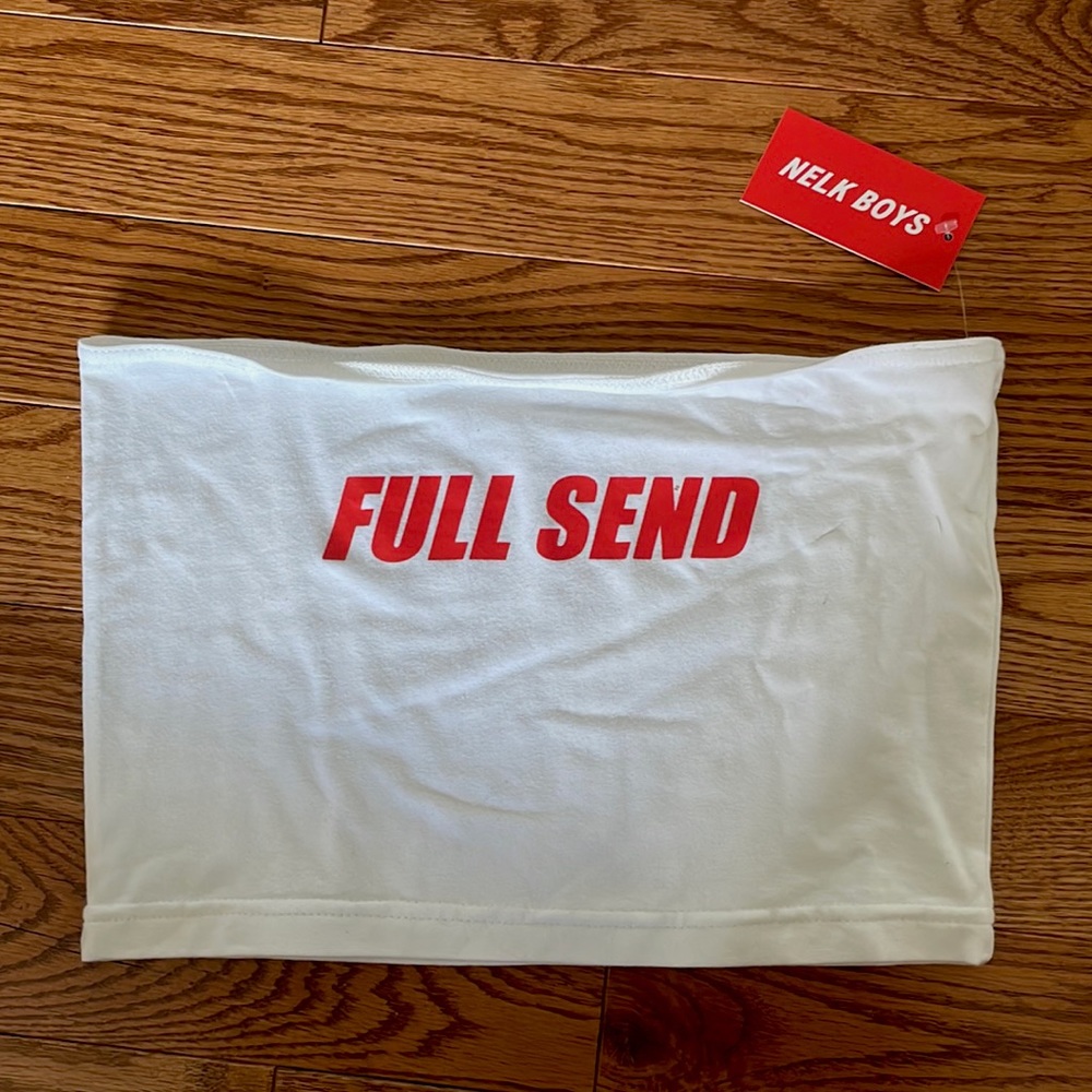 Full Send tube top